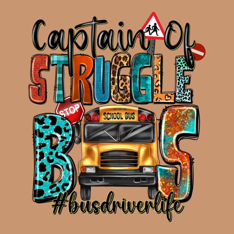 Captain Of Struggle Bus Busdriver Life Heavyweight Hoodie by texasbilliewilder | Teevron