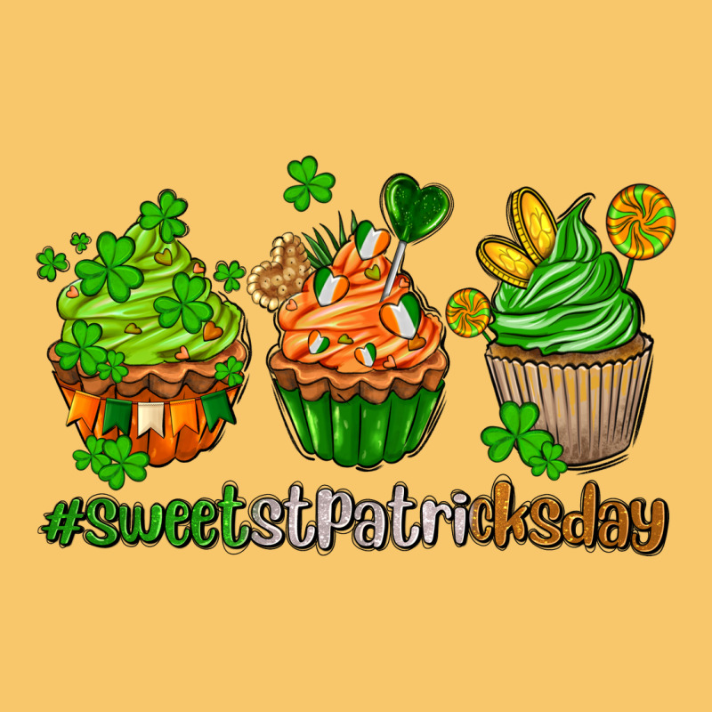 Sweet St Patricks Day Cupcake Vintage Hoodie by AdoDesignShop | Teevron