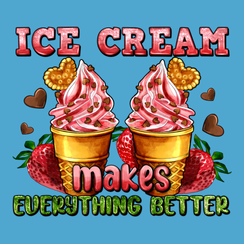 Ice Cream Makes Everything Better Premium Hoodie by AdoDesignShop | Teevron