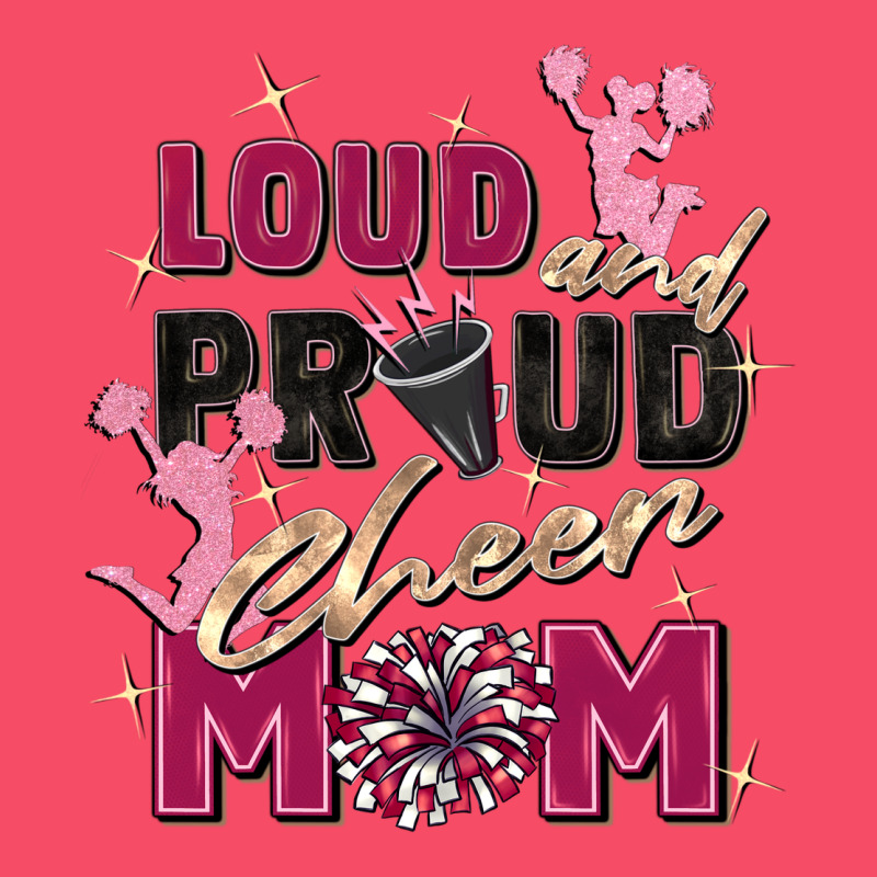 Loud And Proud Cheer Mom Premium Sweatshirt by Zillion Design Studio | Teevron