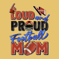 Loud And Proud Football Mom Premium Sweatshirt | Teevron
