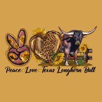 Peace Love Texas Longhorn Bull Urban Hoodie | Teevron