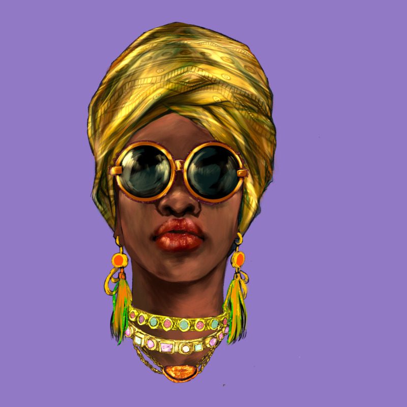 African Woman Urban Hoodie by NancyCooperArtShop | Teevron