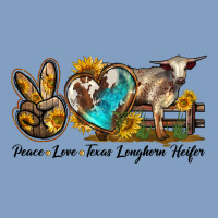 Peace Love Longhorn Heifer Urban Hoodie | Teevron