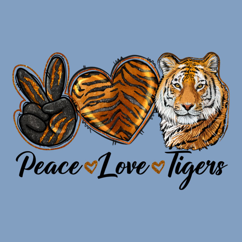 Peace Love Tigers Urban Hoodie by LillyAllenDesigns | Teevron