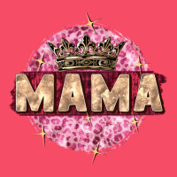 Mama With Round Leopard Premium Sweatshirt | Teevron