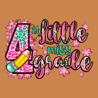 Little Miss 4th Grade Heavyweight Hoodie | Teevron