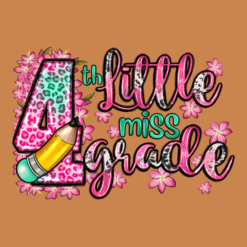 Little Miss 4th Grade Heavyweight Hoodie by Zillion Design Studio | Teevron