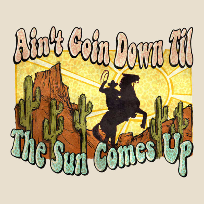Aint Goin Down Til The Sun Comes Up Cowboy Urban Hoodie by NancyCooperArtShop | Teevron
