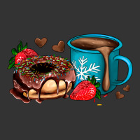 donut coffee strawberry | Teevron