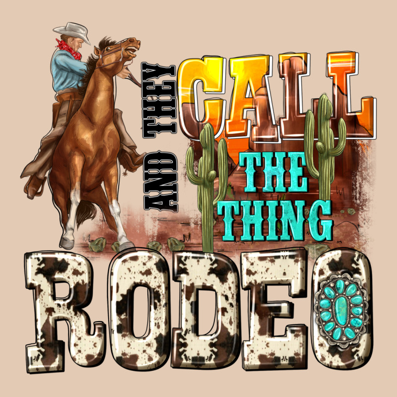 And They Call The Thing Rodeo Urban Hoodie by NancyCooperArtShop | Teevron