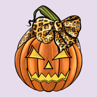 Leopard Ribbon Halloween Pumkin Premium Hoodie | Teevron