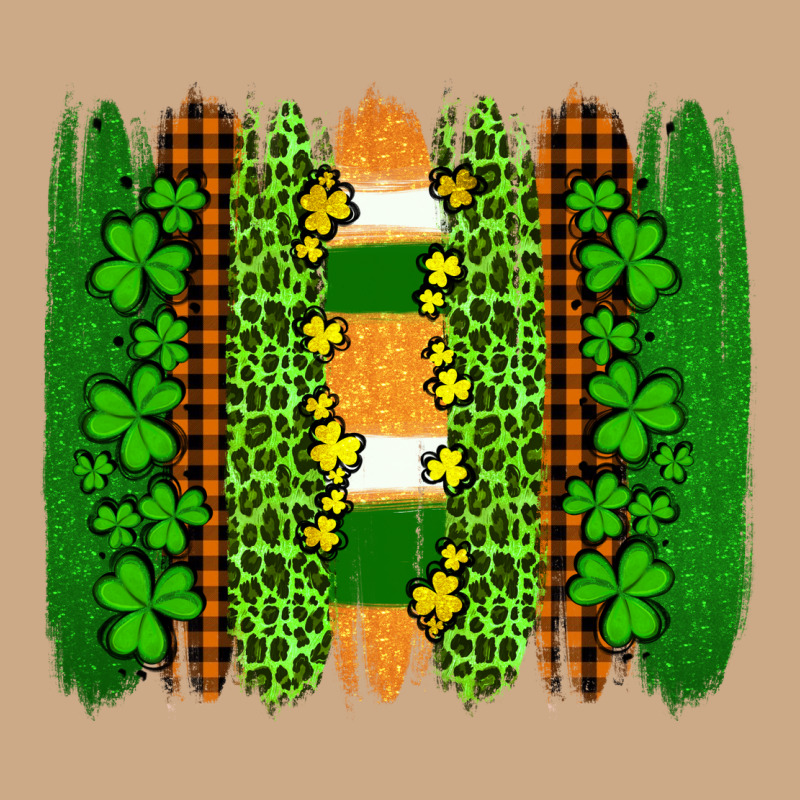 St Patricks  Brushstrokes Vintage Hoodie by AdoDesignShop | Teevron