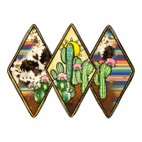 cactus serape cowhide | Teevron