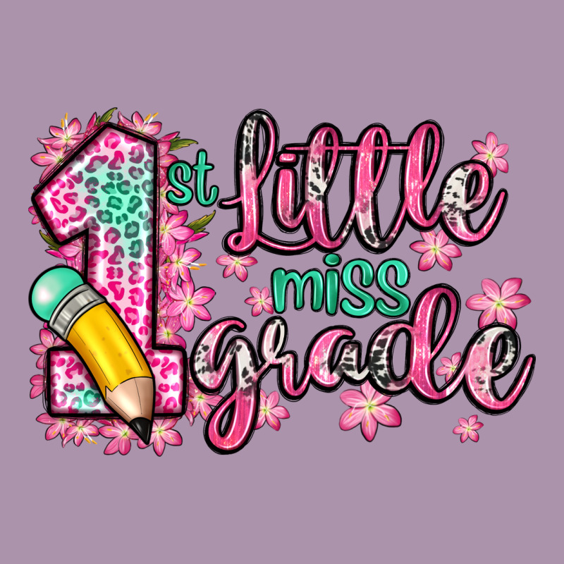 Little Miss 1st Grade Heavyweight Hoodie by Zillion Design Studio | Teevron