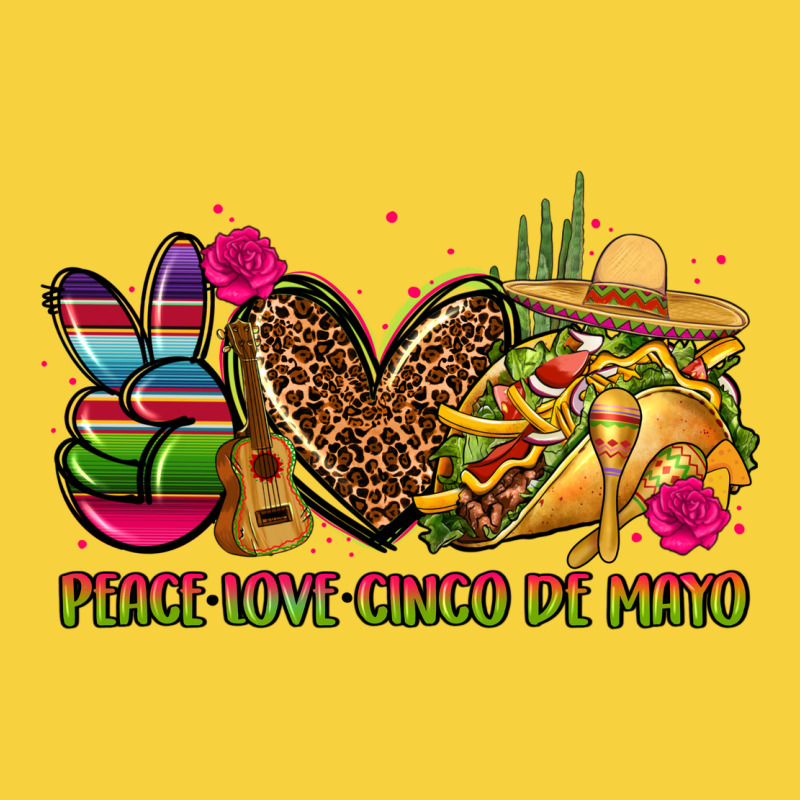Peace Love Cinco De Mayo Premium Sweatshirt by CTS Tumbler Store | Teevron