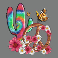 Cactus Peace Sign Flowers And Butterflys Premium Hoodie | Teevron