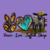 Peace Love Suffolk Sheep Urban Hoodie | Teevron