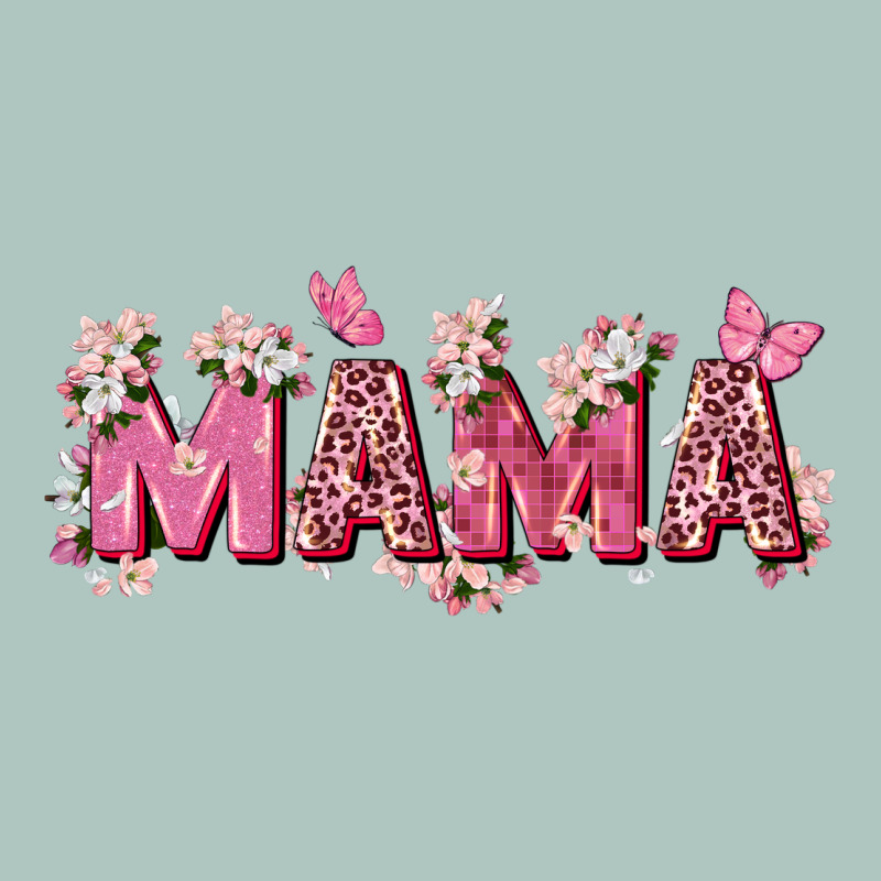 Pink Flowers Mama Premium Sweatshirt by Zillion Design Studio | Teevron