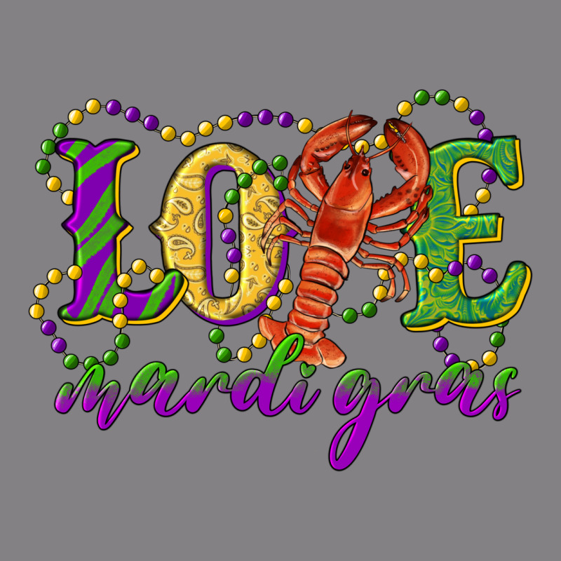 Love With Crawfish Mardi Gras Heavyweight Hoodie by RanaPortraitStore | Teevron