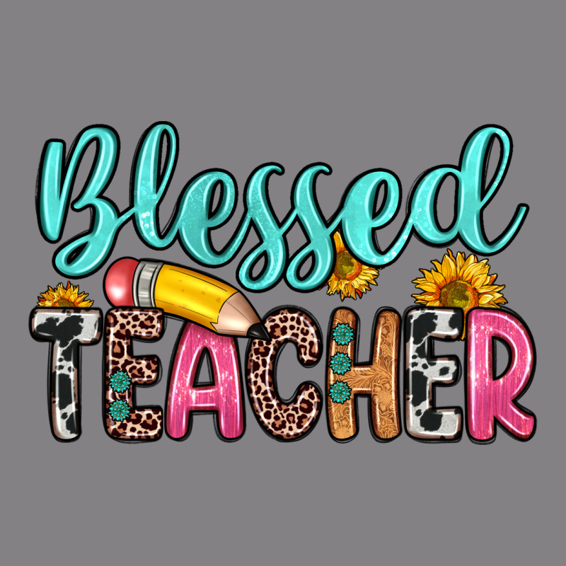 Blessed Teacher Heavyweight Hoodie by Zillion Design Studio | Teevron
