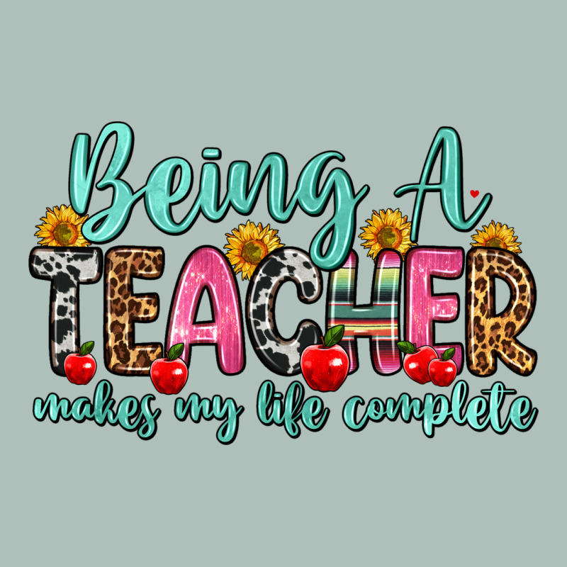 Being A Teacher Makes My Life Complete Heavyweight Hoodie by Zillion Design Studio | Teevron