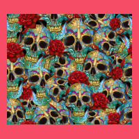 Sugar Skulls Roses Tumbler 3 Premium Sweatshirt | Teevron