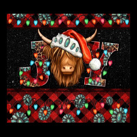 Joy Shaggy Cow Christmas Urban Hoodie | Teevron