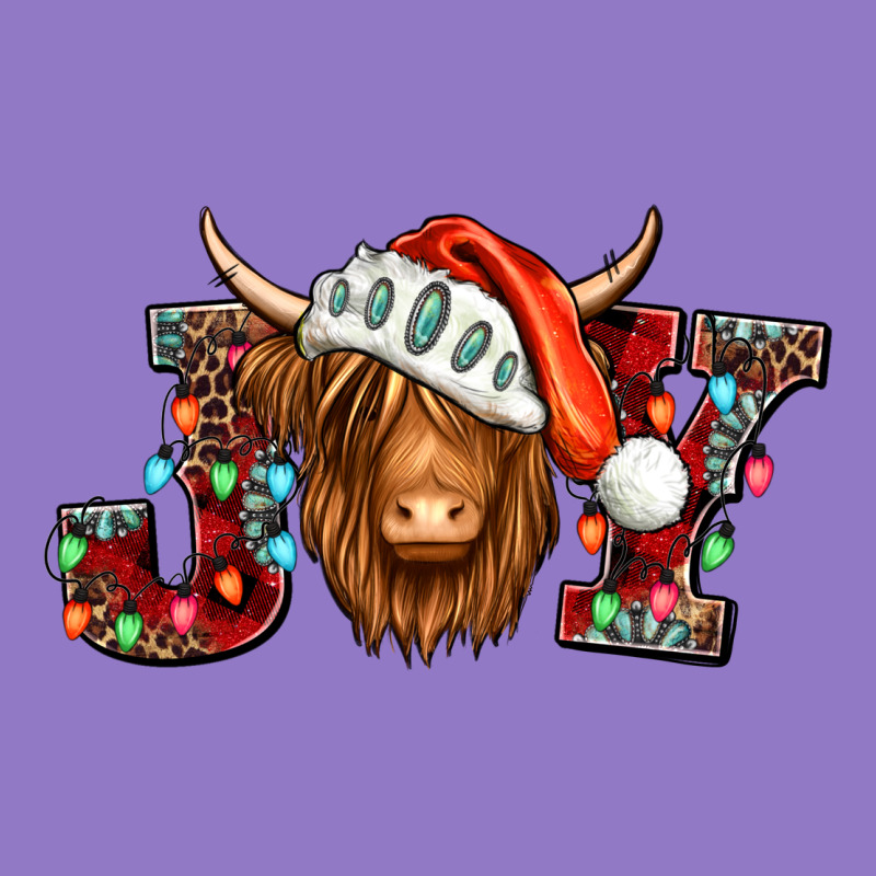 Joy Christmas Shaggy Cow Urban Hoodie by Jasminsmagicworld | Teevron