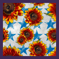 Patriotic Sunflowers And Stars Premium Hoodie | Teevron