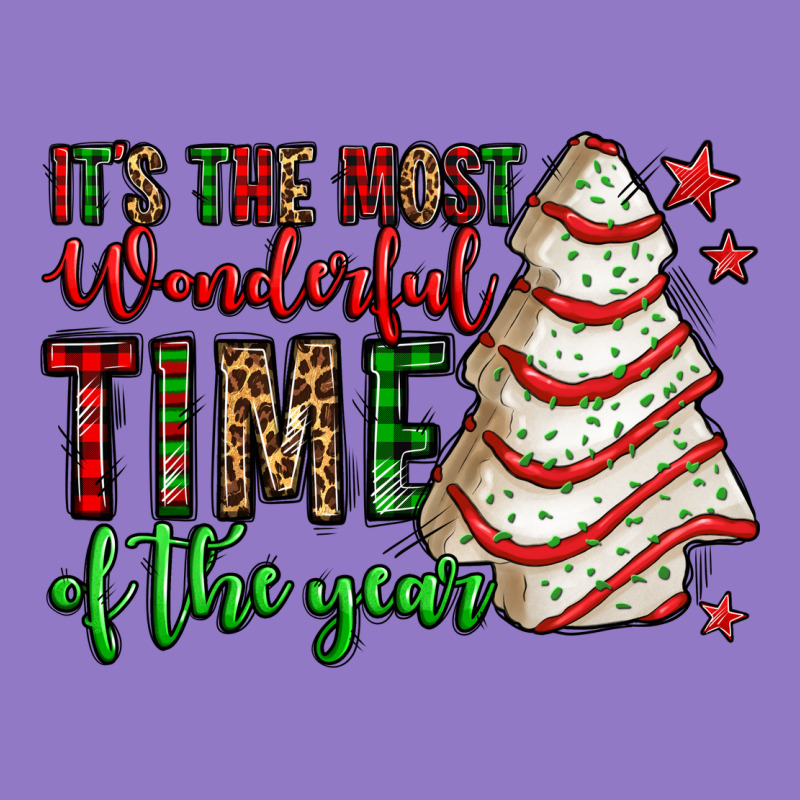 It's The Most Wonderful Time Of The Year Christmas Tree Cake Urban Hoodie by Jasminsmagicworld | Teevron