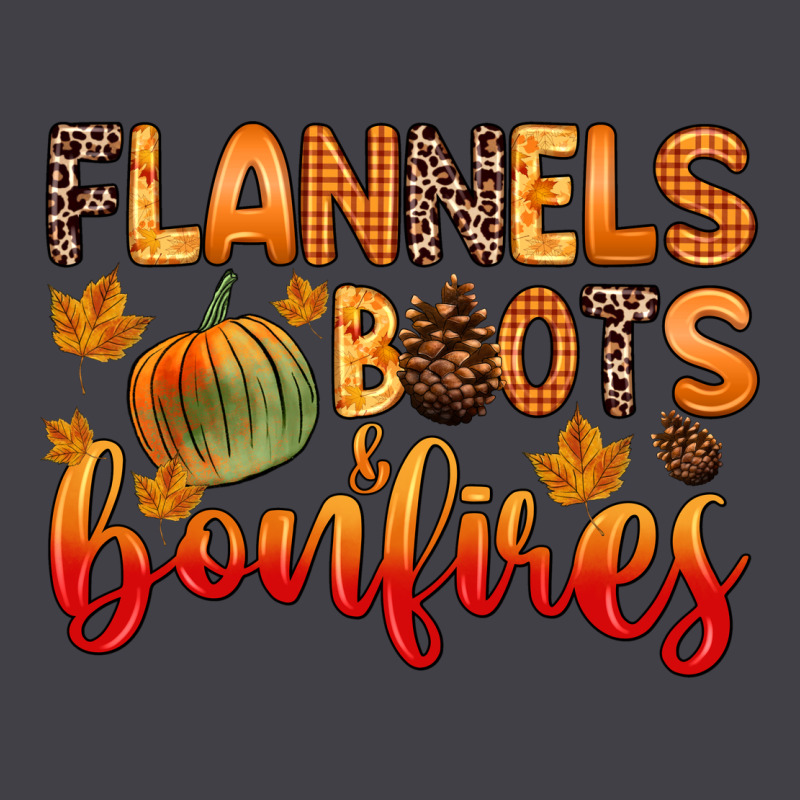 Flannels Boots And Bonfires Heavyweight Hoodie by Zillion Design Studio | Teevron