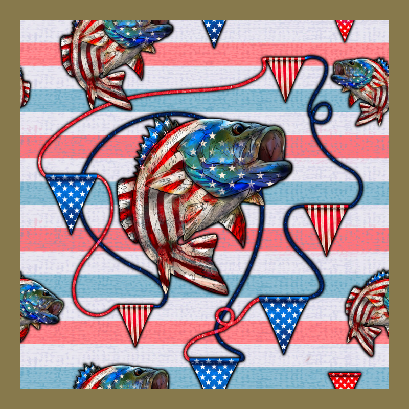 American Flag Bass Premium Hoodie by BundleAndBundleShop | Teevron