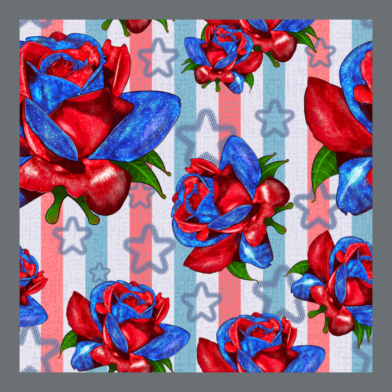 Patriotic Roses Premium Hoodie by BundleAndBundleShop | Teevron