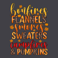 Bonfires Flannels S'mores Campfires And Pumpkins Heavyweight Hoodie | Teevron