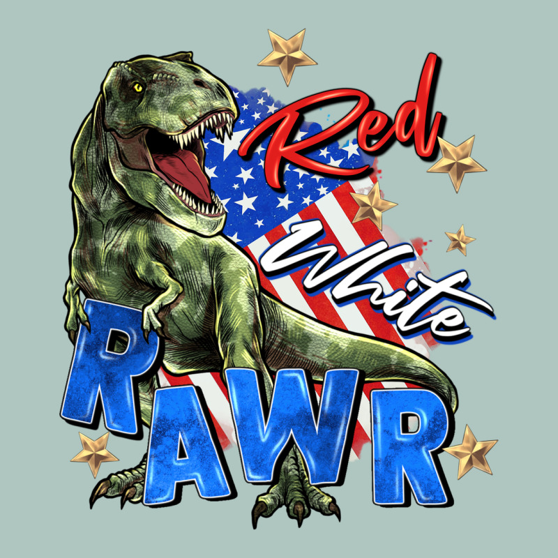 Red White Rawr Premium Sweatshirt by Zillion Design Studio | Teevron