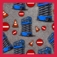 Scissor Lift Seamless Pattern Premium Hoodie | Teevron