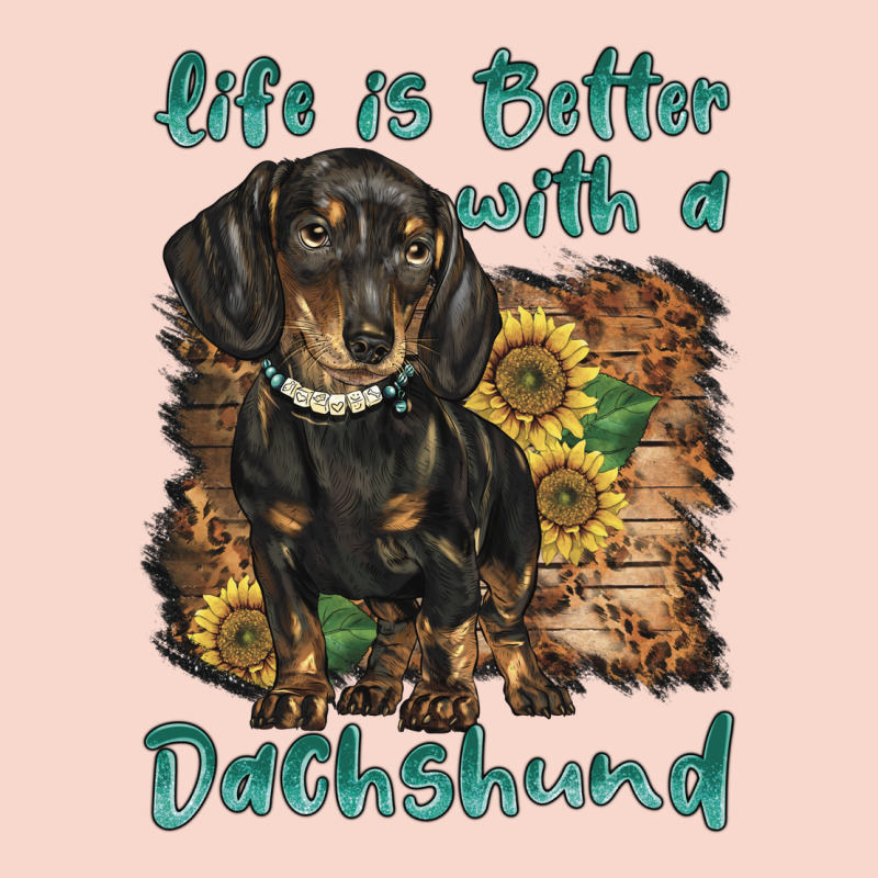 Life Is Better With A Dachshund Urban Hoodie by BarkalooDesign | Teevron