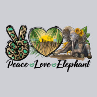 Peace Love Elephant Urban Hoodie | Teevron