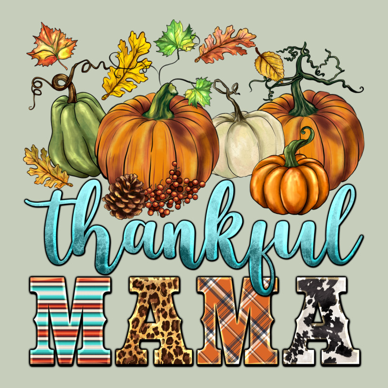 Thankful Mama Ladies Tee by BarkalooDesign | Teevron