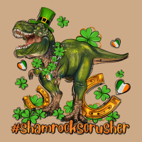 Shamrockscrusher T Rex And Horseshoe Vintage Hoodie | Teevron