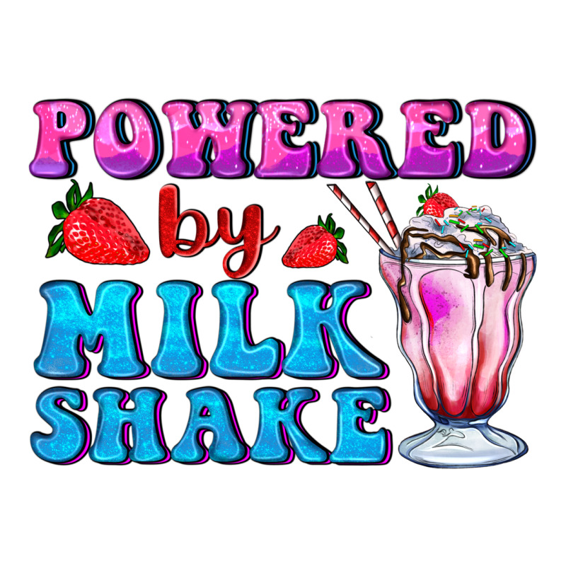 Powered By Milkshake Premium Hoodie by AdoDesignShop | Teevron