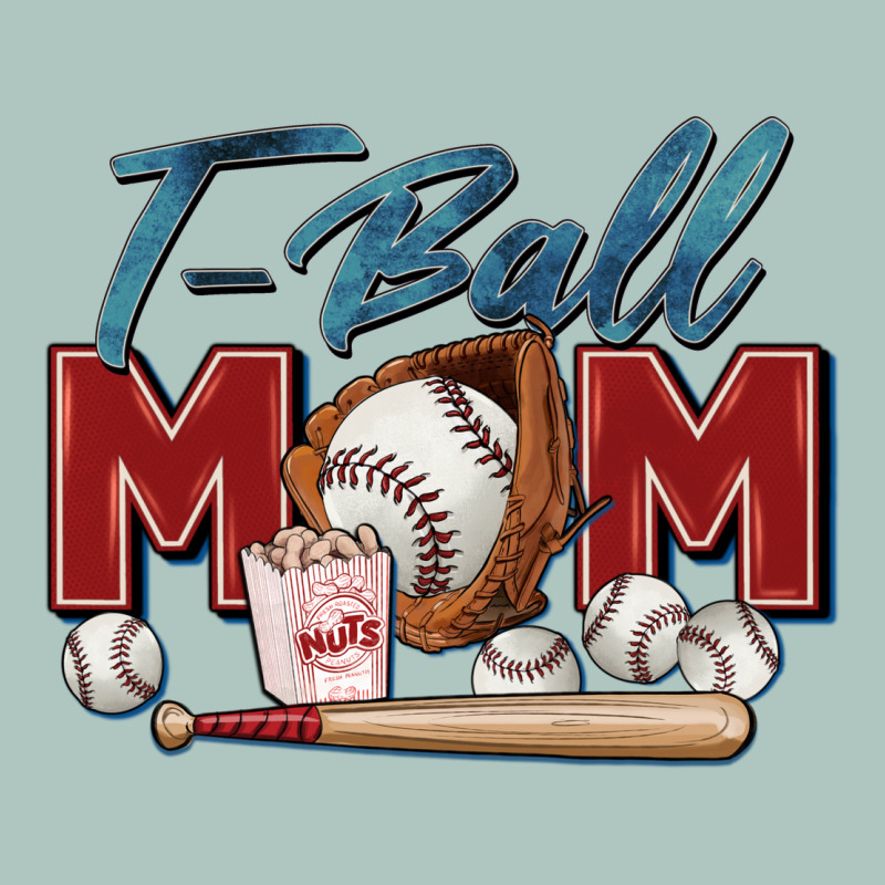 T Ball Mom Premium Sweatshirt by Zillion Design Studio | Teevron