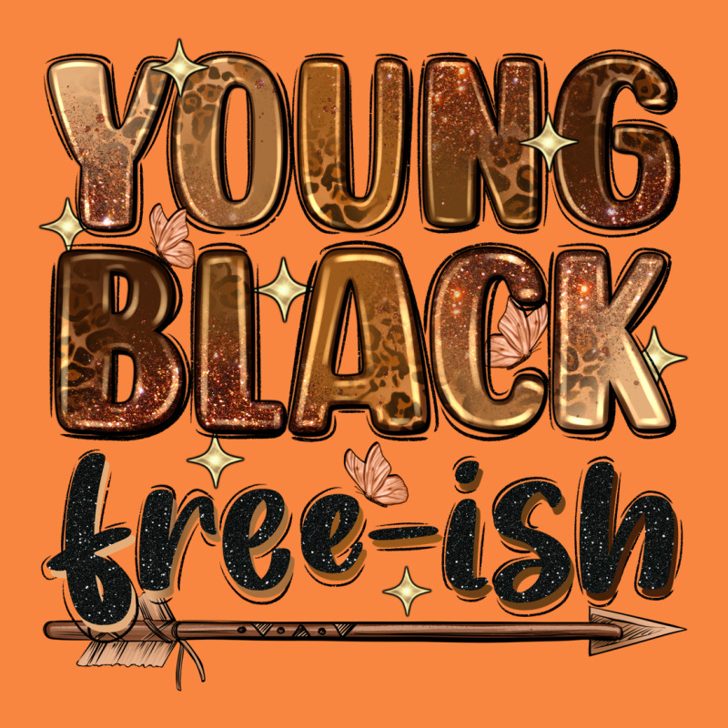 Young Black Free-ish Premium Sweatshirt by Zillion Design Studio | Teevron