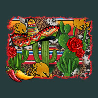 Mexican Cacti Background Premium Hoodie | Teevron