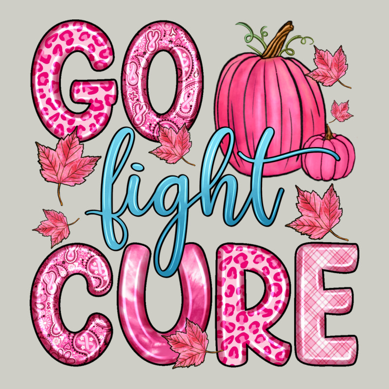 Go Fight Cure Heavyweight Hoodie by Zillion Design Studio | Teevron
