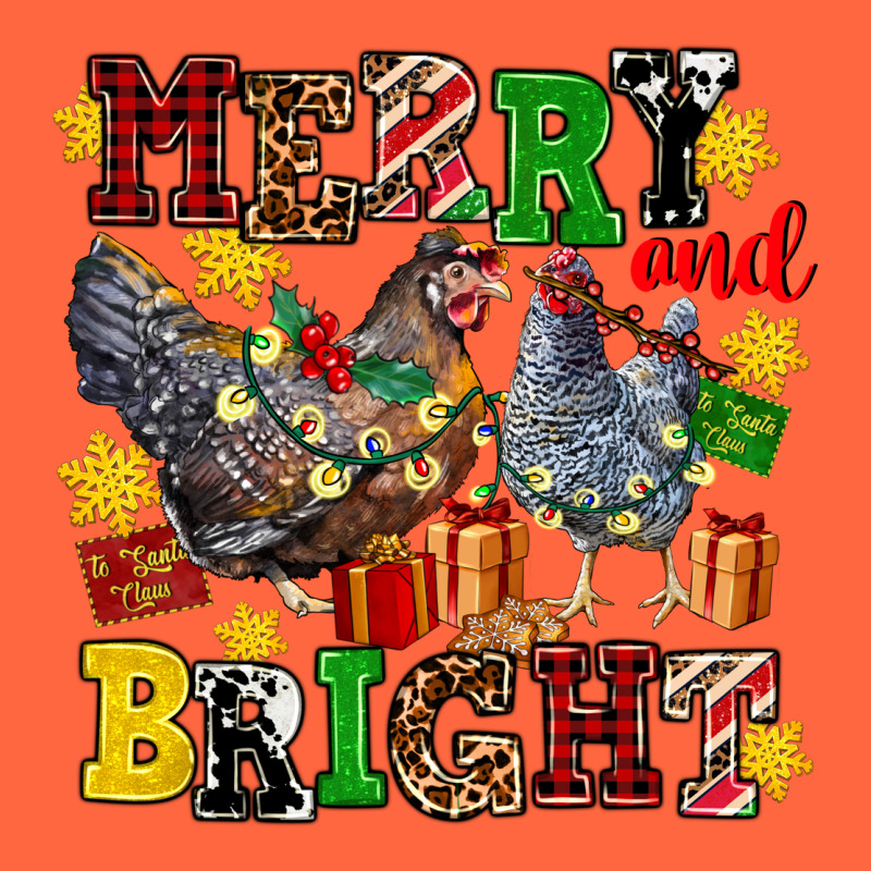 Chicken Merry And Bright Premium Hoodie by AdoDesignShop | Teevron