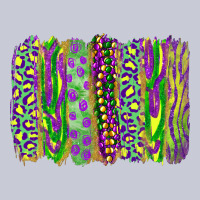Mardi Gras Brush Stroke Heavyweight Hoodie | Teevron