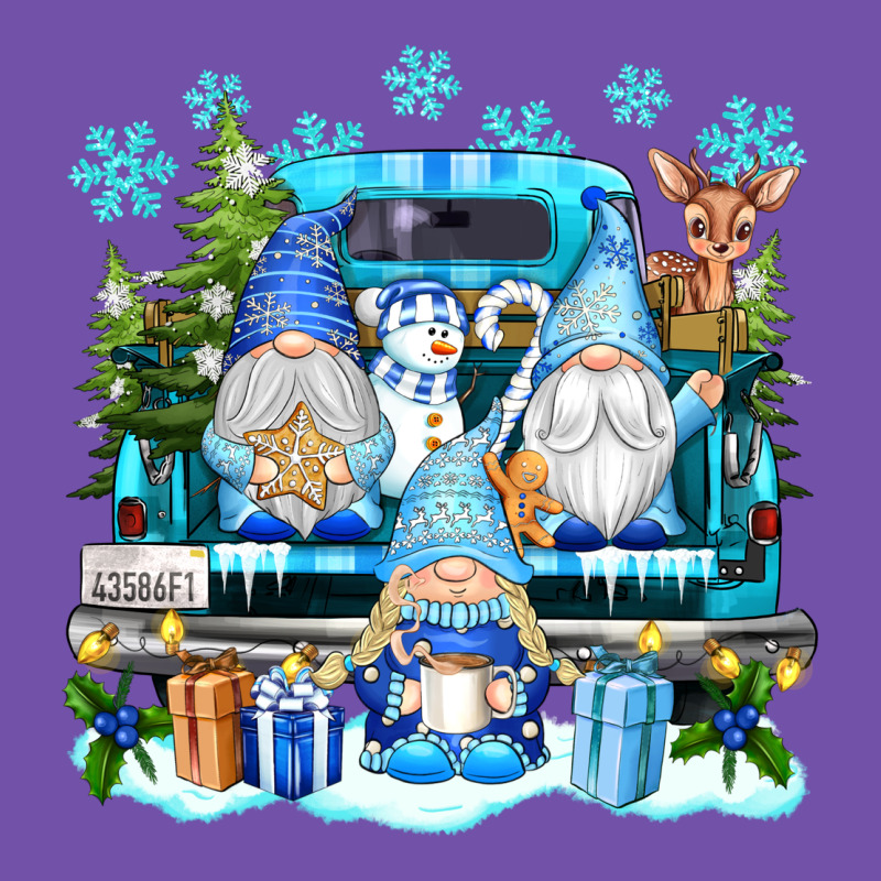 Snowman Gnome Truck Premium Sweatshirt by texasbilliewilder | Teevron