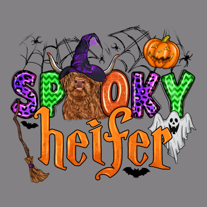 Spooky Heifer Heavyweight Hoodie by Zillion Design Studio | Teevron